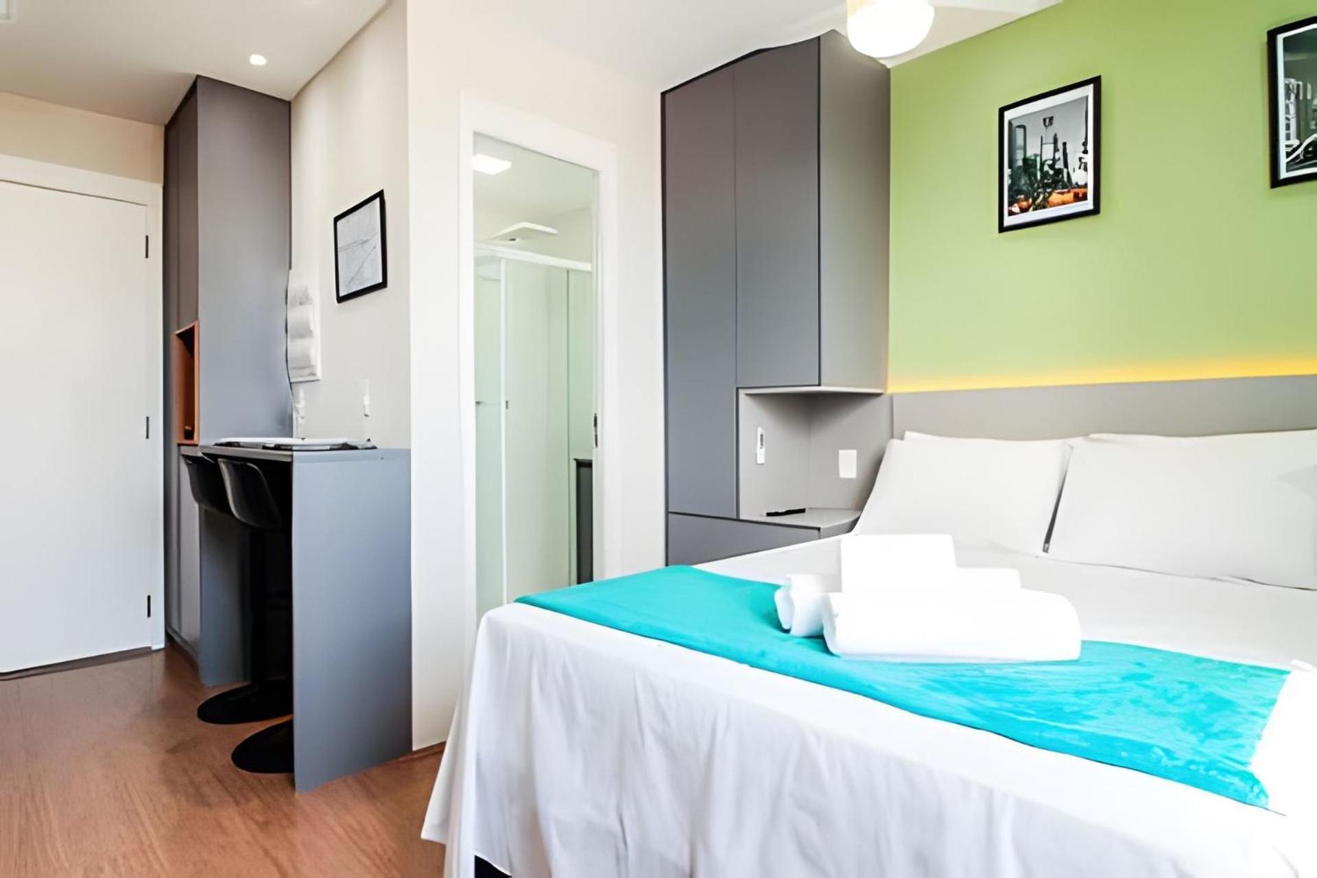 Apartamento Com Piscina No Bras - 2 Min A Pe Do Metro *